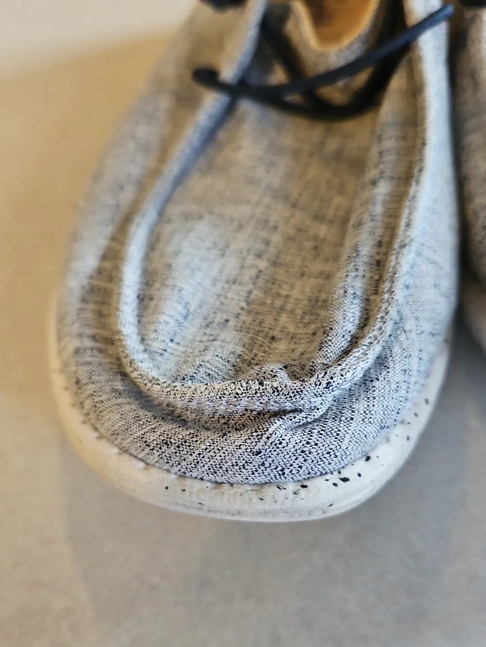 Hey Dude Wendy Chambray White Blue
